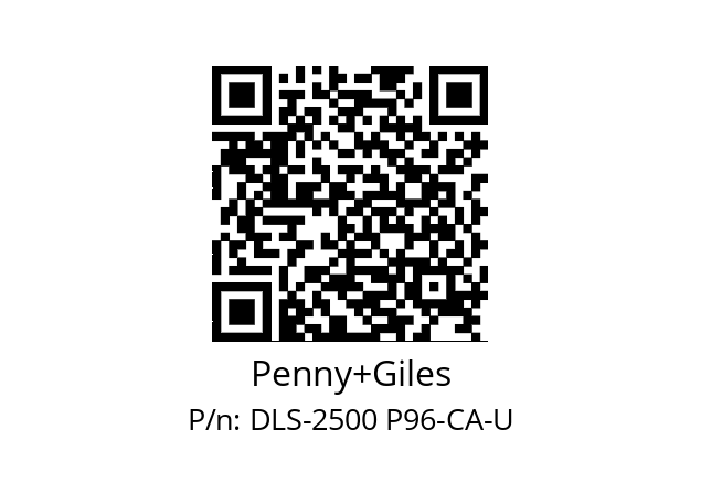   Penny+Giles DLS-2500 P96-CA-U