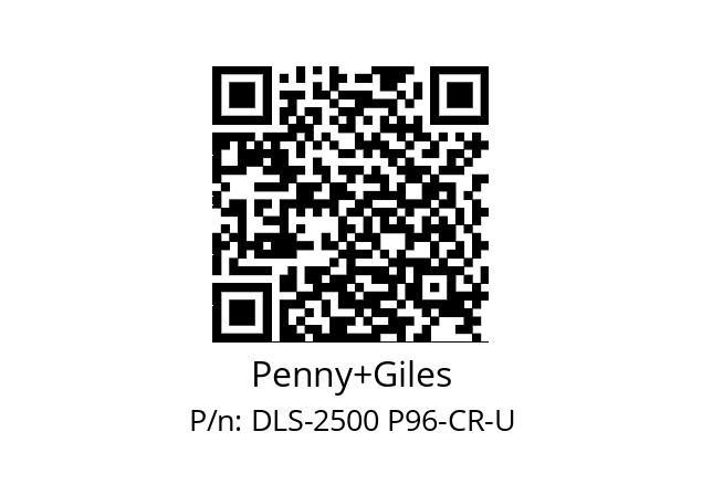   Penny+Giles DLS-2500 P96-CR-U