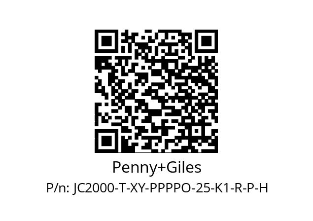   Penny+Giles JC2000-T-XY-PPPPO-25-K1-R-P-H