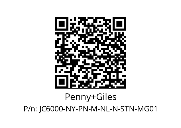   Penny+Giles JC6000-NY-PN-M-NL-N-STN-MG01