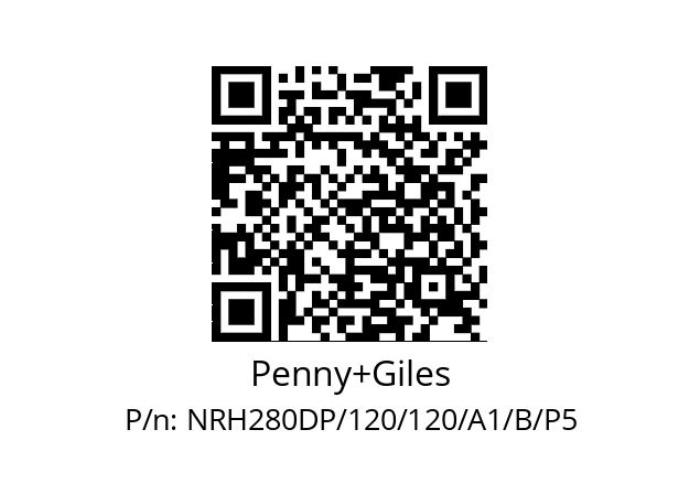   Penny+Giles NRH280DP/120/120/A1/B/P5