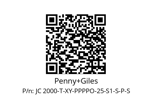   Penny+Giles JC 2000-T-XY-PPPPO-25-S1-S-P-S