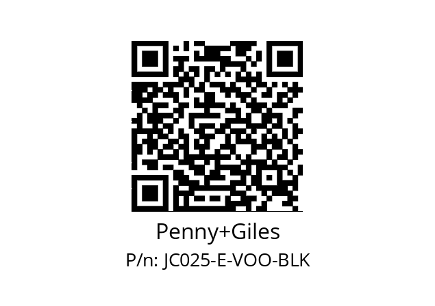   Penny+Giles JC025-E-VOO-BLK