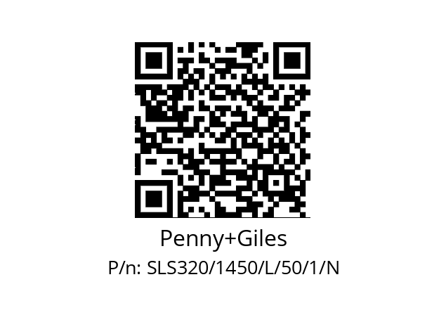   Penny+Giles SLS320/1450/L/50/1/N