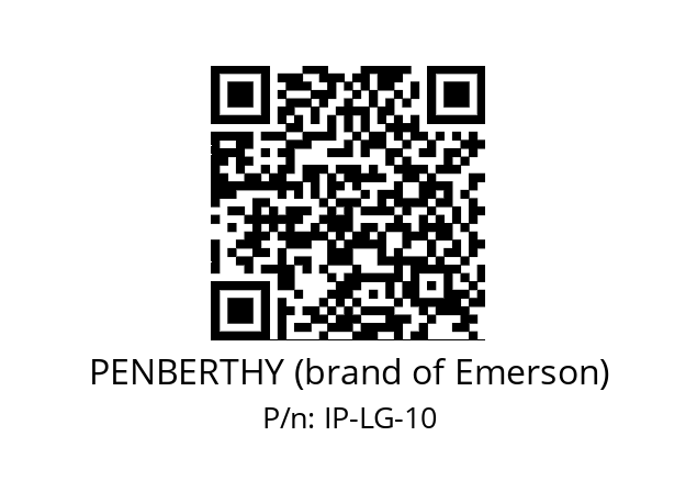   PENBERTHY (brand of Emerson) IP-LG-10