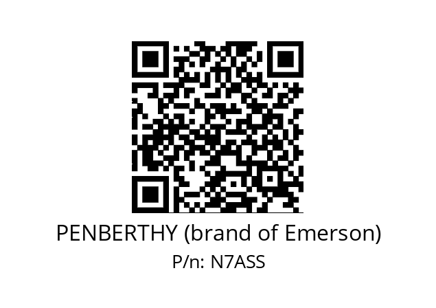   PENBERTHY (brand of Emerson) N7ASS