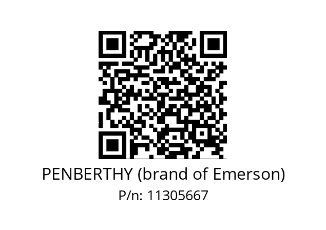   PENBERTHY (brand of Emerson) 11305667