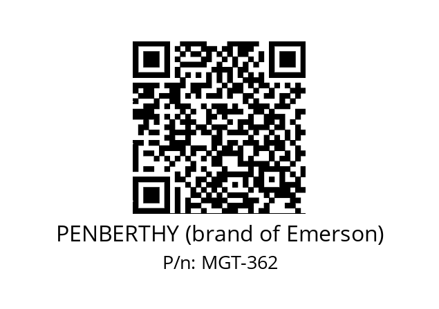   PENBERTHY (brand of Emerson) MGT-362