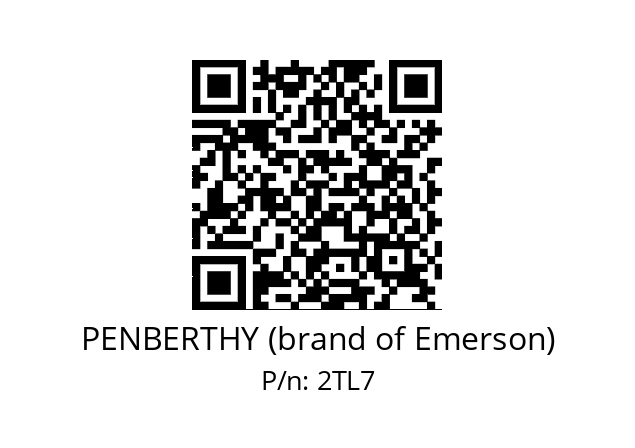   PENBERTHY (brand of Emerson) 2TL7