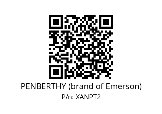   PENBERTHY (brand of Emerson) XANPT2