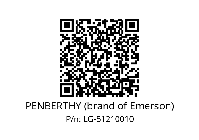   MG-1-S-1-M2794-C-E-B-K-B-X-A-0-A-S-1-100-H-M-N-XX PENBERTHY (brand of Emerson) LG-51210010