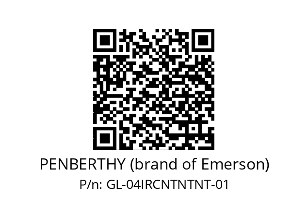   PENBERTHY (brand of Emerson) GL-04IRCNTNTNT-01