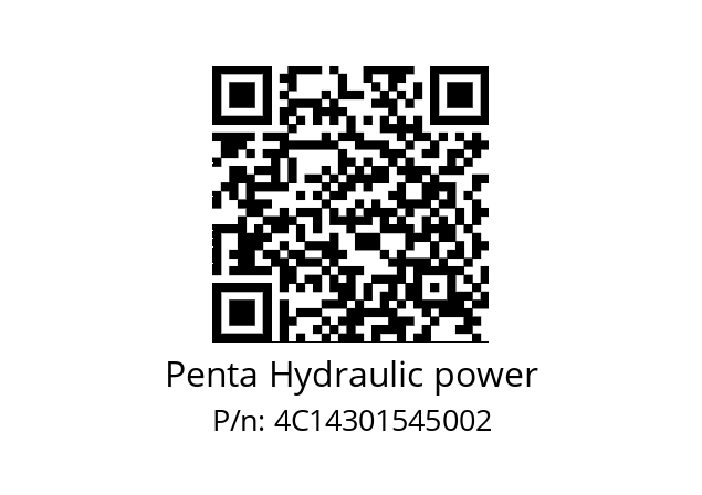   Penta Hydraulic power 4C14301545002