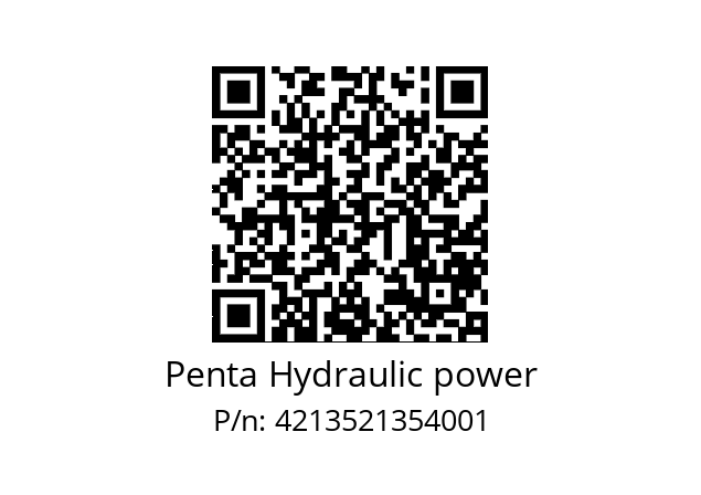  HPFC44781 Penta Hydraulic power 4213521354001