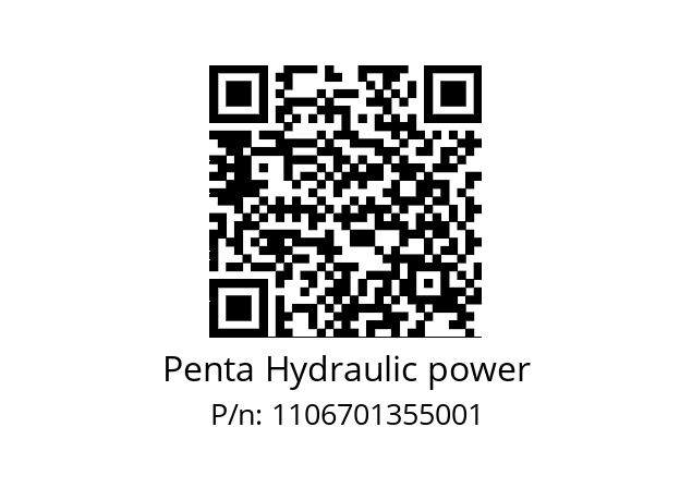   Penta Hydraulic power 1106701355001