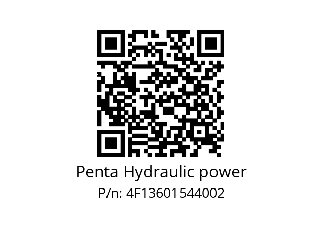   Penta Hydraulic power 4F13601544002