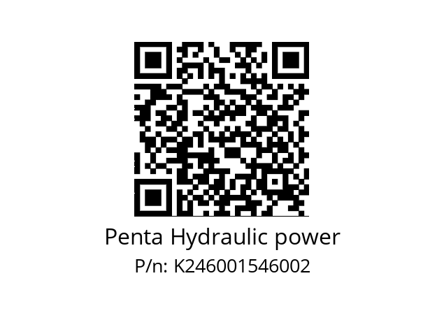   Penta Hydraulic power K246001546002