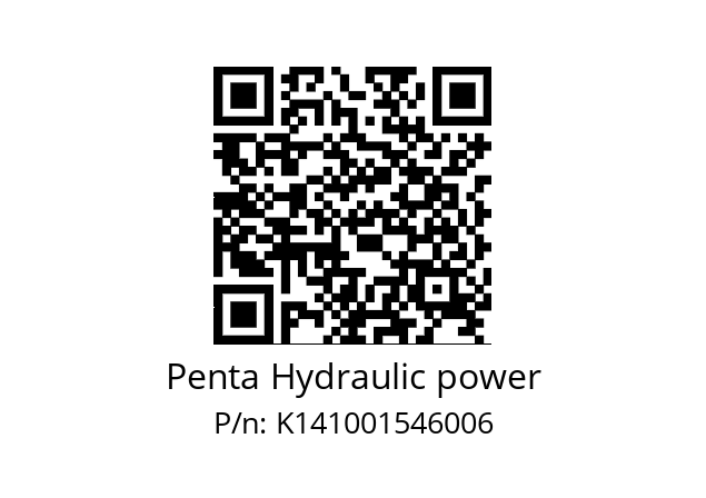   Penta Hydraulic power K141001546006