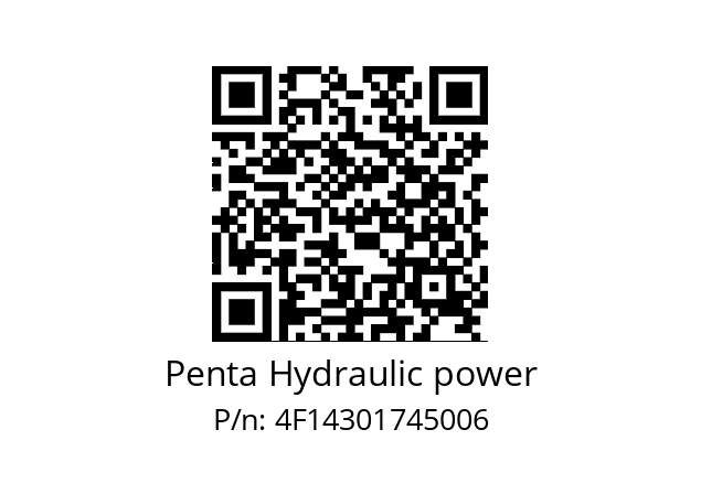   Penta Hydraulic power 4F14301745006