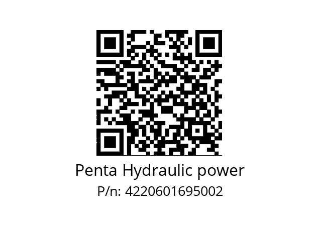   Penta Hydraulic power 4220601695002