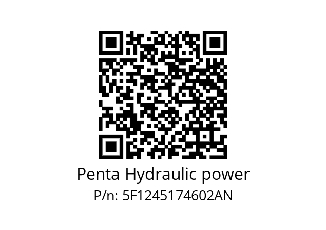   Penta Hydraulic power 5F1245174602AN