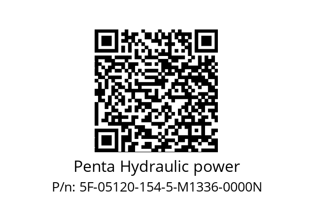   Penta Hydraulic power 5F-05120-154-5-M1336-0000N