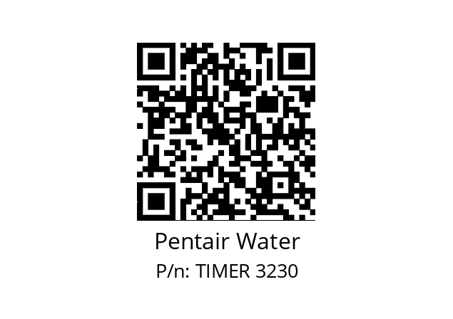   Pentair Water TIMER 3230