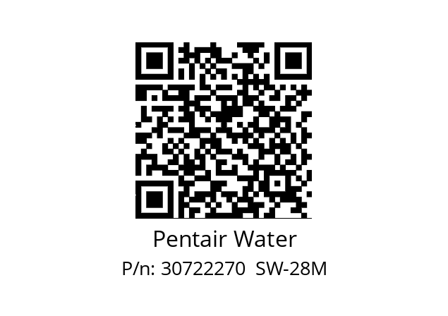   Pentair Water 30722270  SW-28M