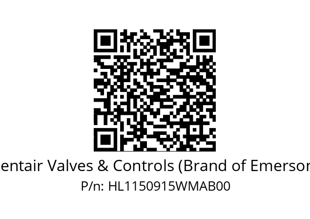   Pentair Valves & Controls (Brand of Emerson) HL1150915WMAB00