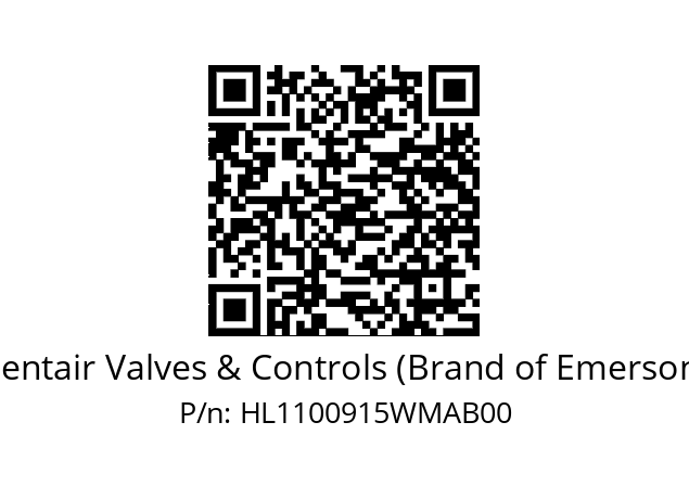   Pentair Valves & Controls (Brand of Emerson) HL1100915WMAB00