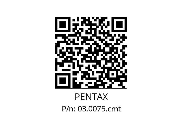   PENTAX 03.0075.cmt