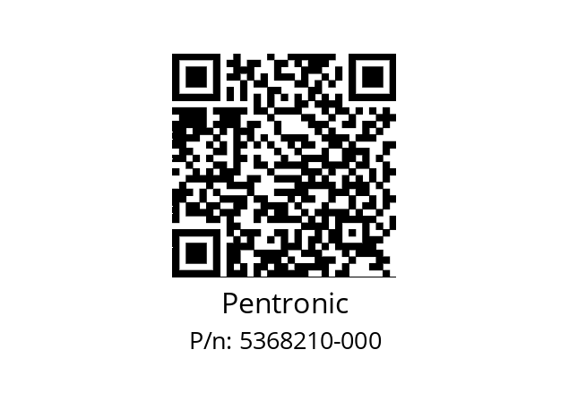   Pentronic 5368210-000