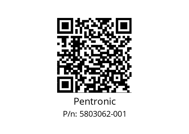   Pentronic 5803062-001