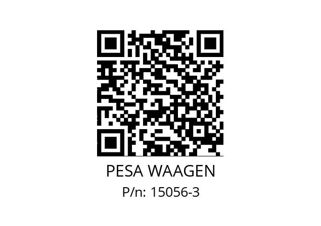   PESA WAAGEN 15056-3