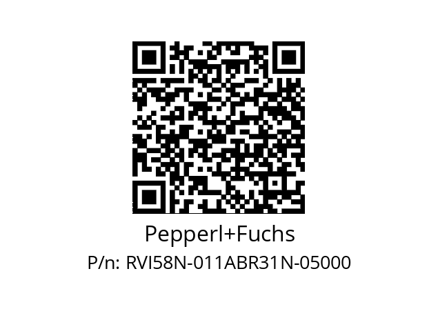   Pepperl+Fuchs RVI58N-011ABR31N-05000