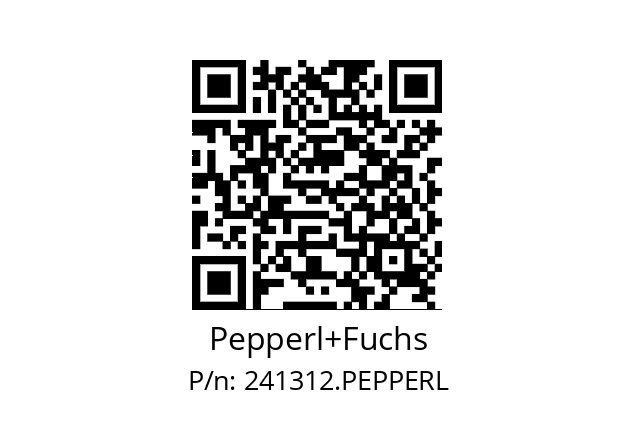   Pepperl+Fuchs 241312.PEPPERL