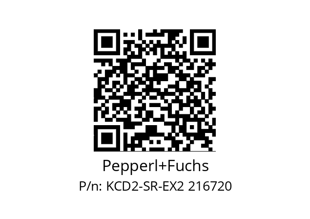   Pepperl+Fuchs KCD2-SR-EX2 216720