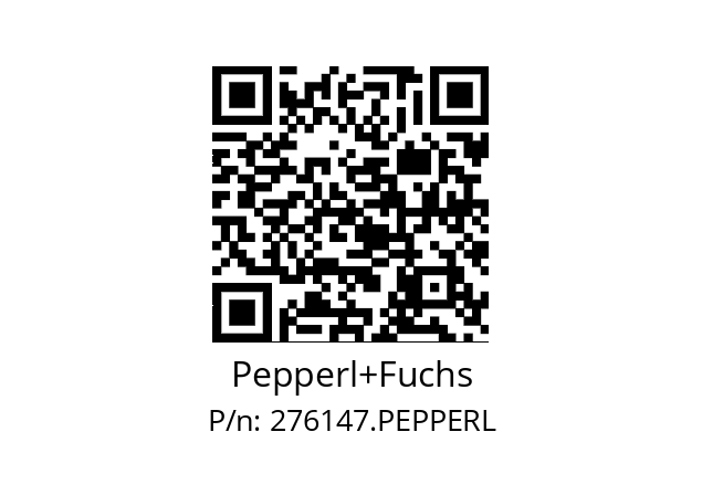   Pepperl+Fuchs 276147.PEPPERL