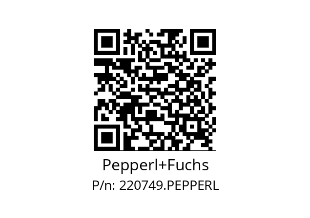   Pepperl+Fuchs 220749.PEPPERL