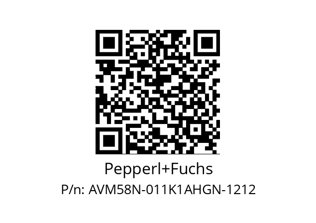   Pepperl+Fuchs AVM58N-011K1AHGN-1212