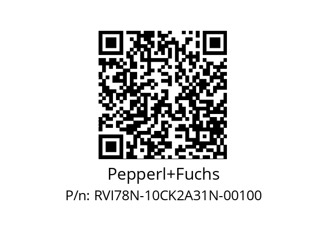   Pepperl+Fuchs RVI78N-10CK2A31N-00100