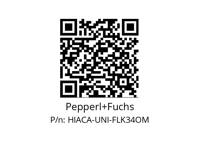   Pepperl+Fuchs HIACA-UNI-FLK34OM