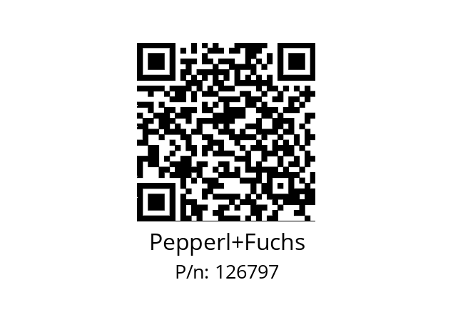   Pepperl+Fuchs 126797