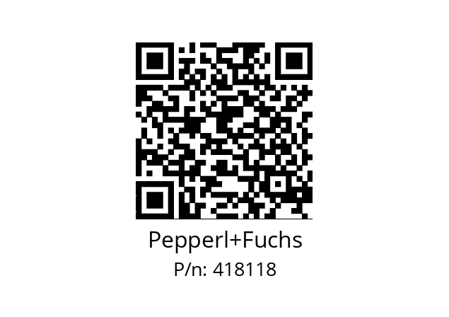   Pepperl+Fuchs 418118