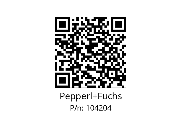   Pepperl+Fuchs 104204