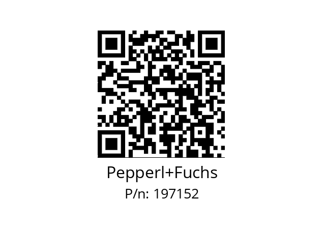   Pepperl+Fuchs 197152