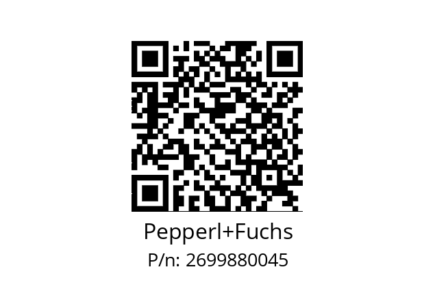   Pepperl+Fuchs 2699880045