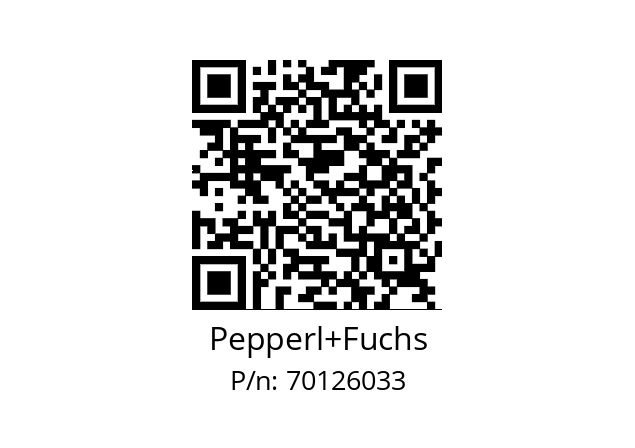   Pepperl+Fuchs 70126033