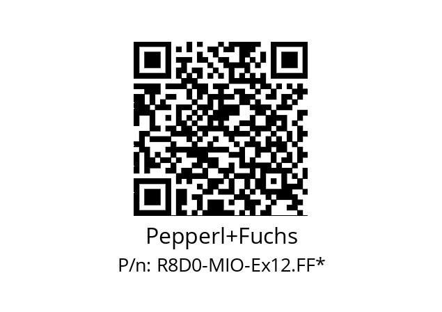   Pepperl+Fuchs R8D0-MIO-Ex12.FF*