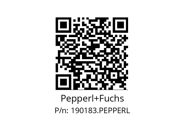   Pepperl+Fuchs 190183.PEPPERL